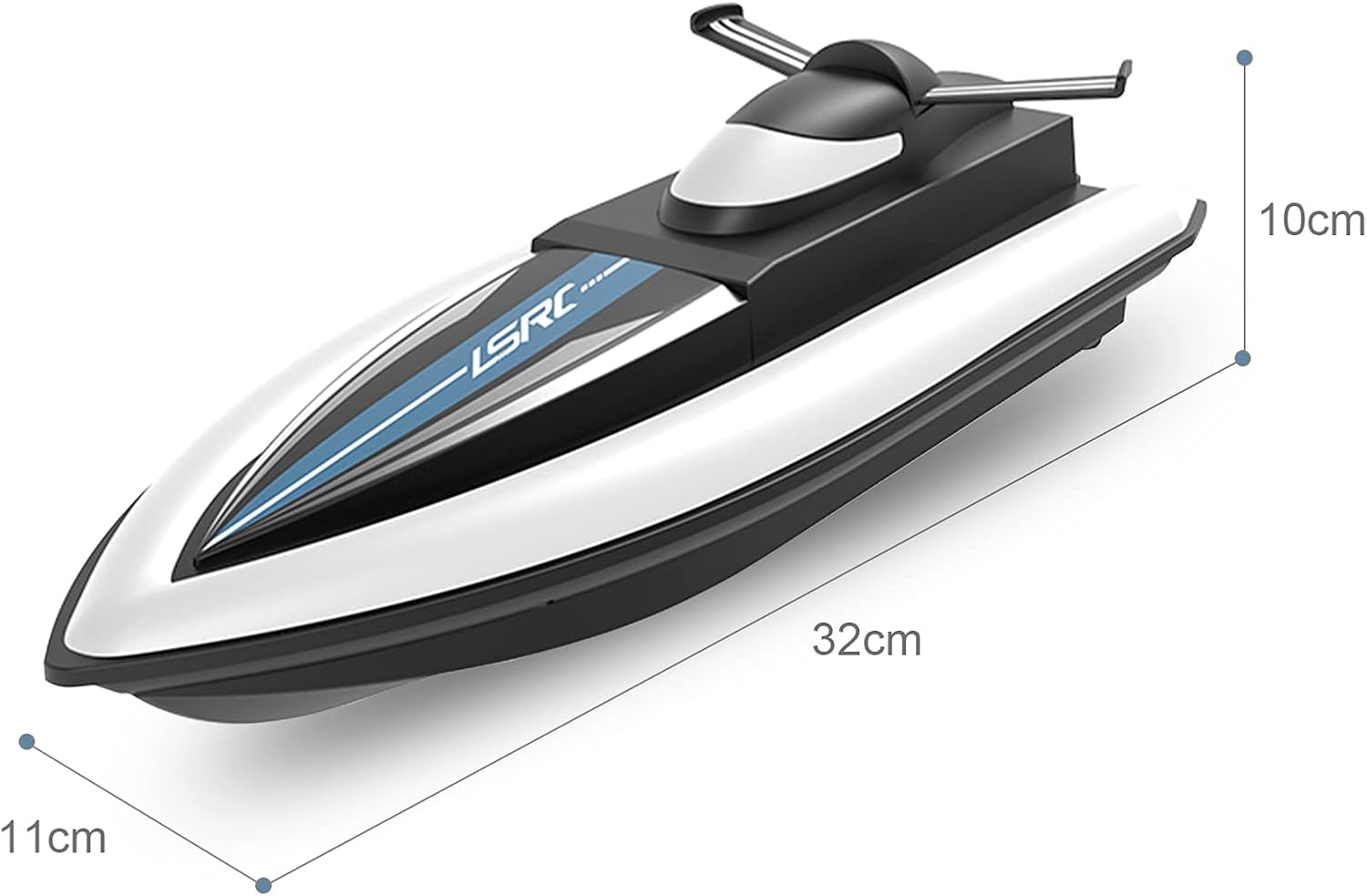 Goolsky RC Barca Telecomando da Corsa 2.4 GHz - immagine 4