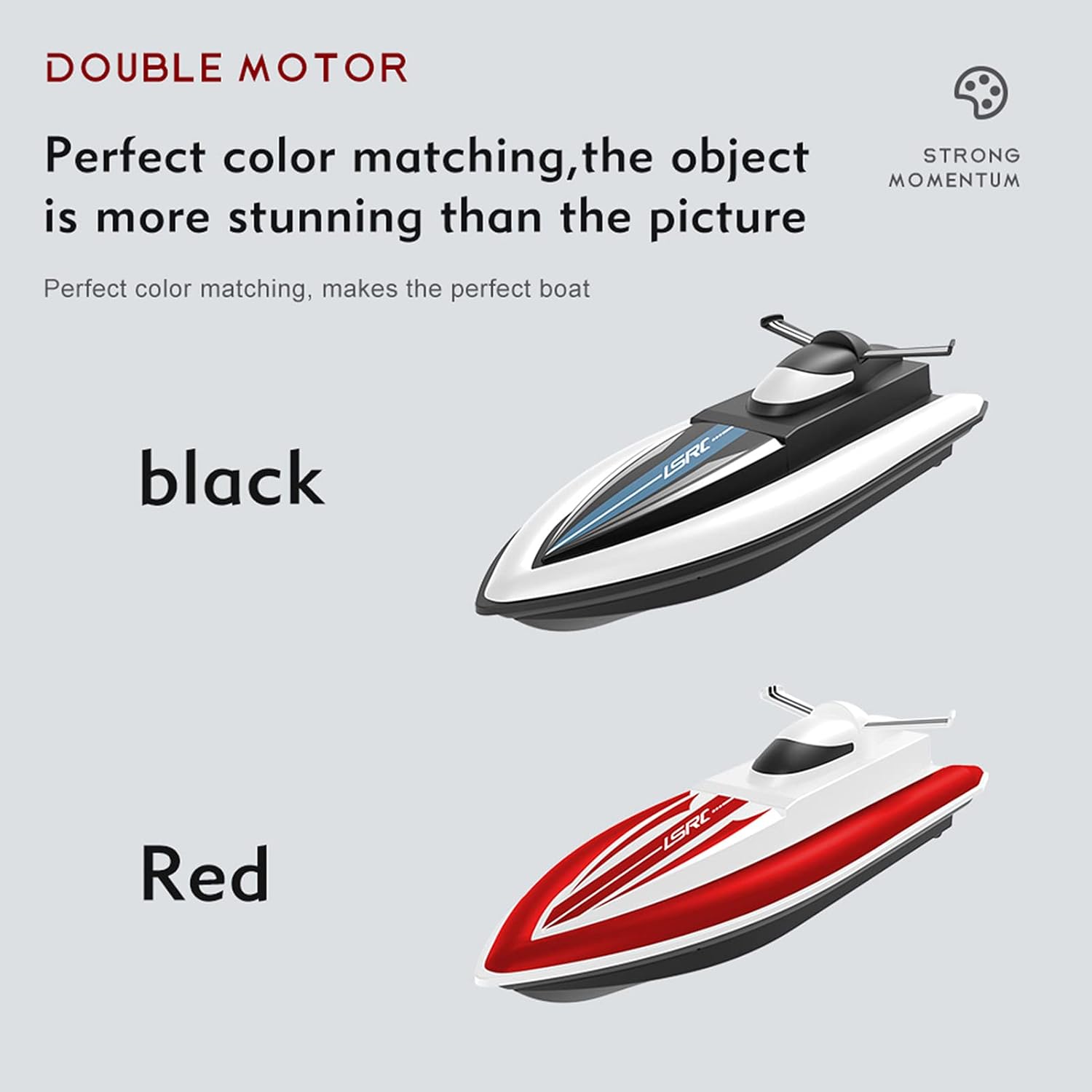 Goolsky RC Barca Telecomando da Corsa 2.4 GHz - immagine 7