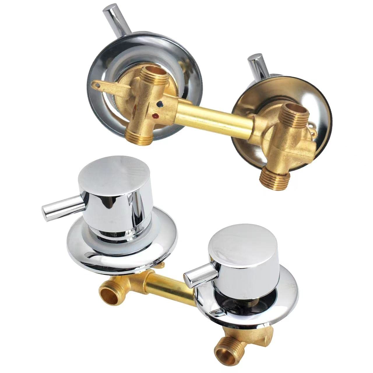 Rubinetti per Doccia in Ottone G1/2" 2/3/4/5 Vie