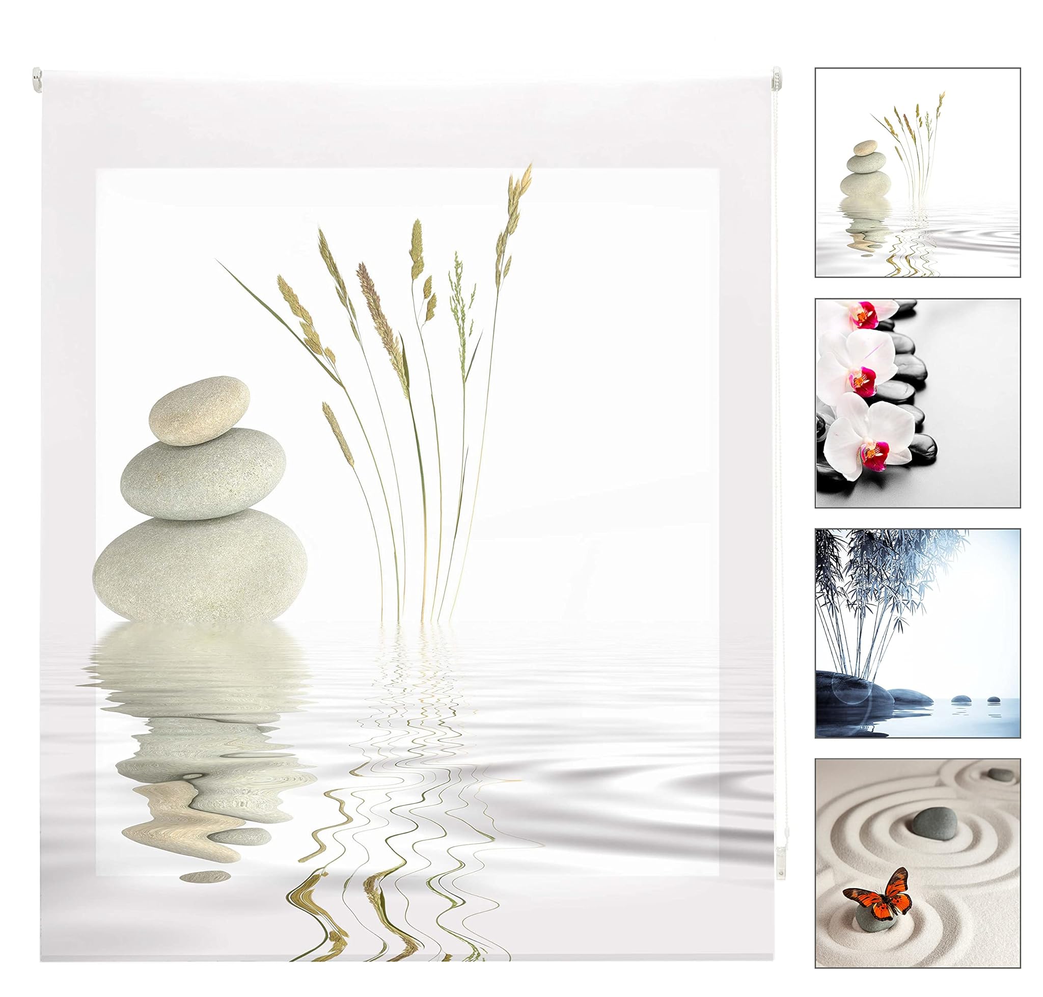 Blindecor Tenda avvolgibile Stampata Digitale Zen 180x150cm