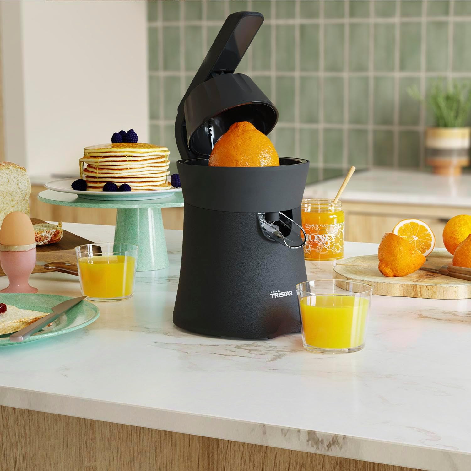 Tristar Spremiagrumi con Leva e Filtro Polpa - immagine 5