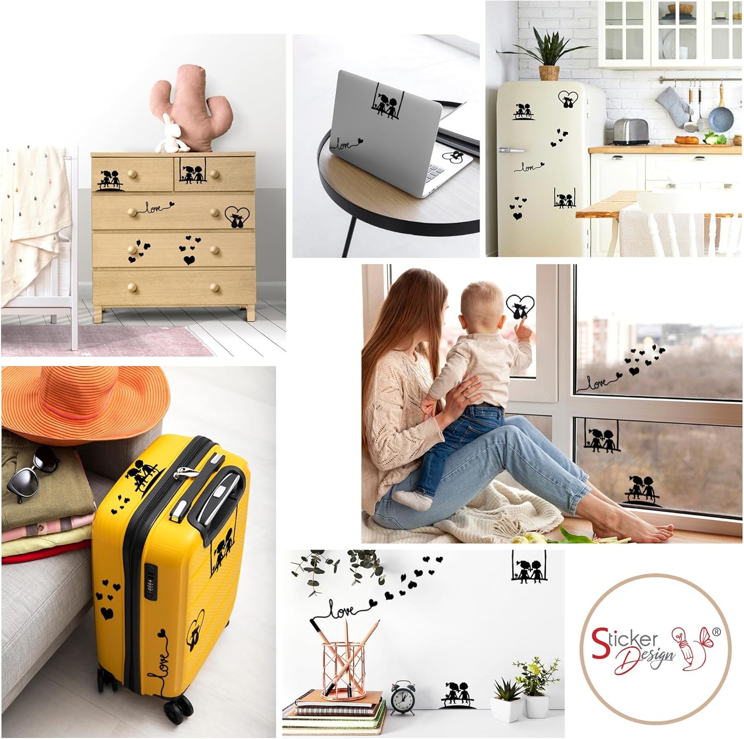 StickerDesign Adesivi per Interruttore (5 Pezzi) - immagine 2