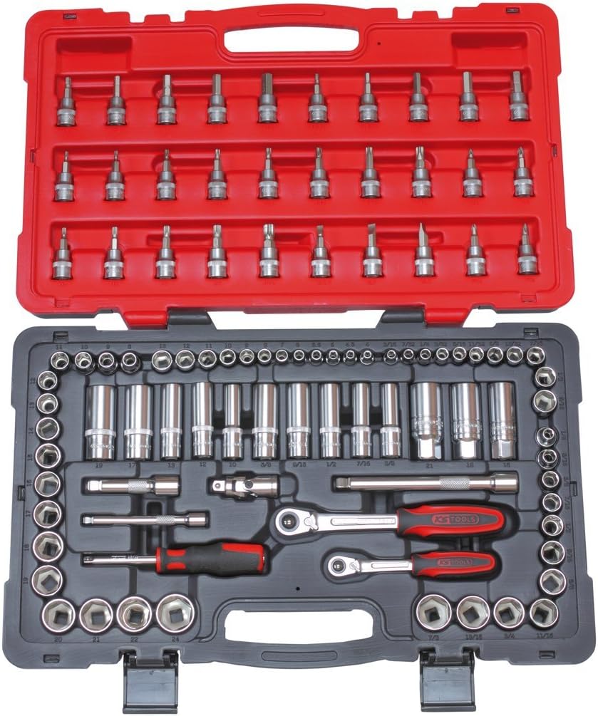 'KS Tools 922.0699 Set di 99 pezzi di chiavi/accessori Ultimate 1/4 – 3/8 "