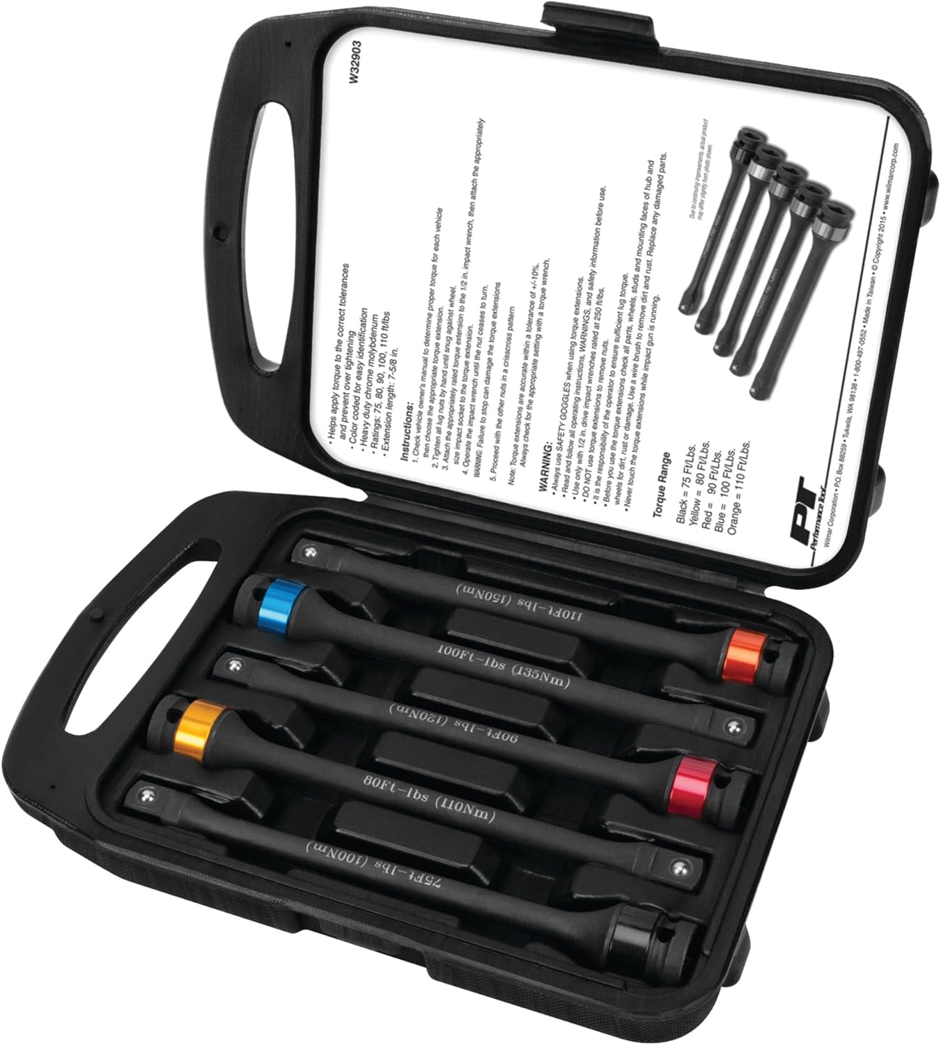 Performance Tool Wilmar Wilmar Thin Wall Imperial Sockets - immagine 1