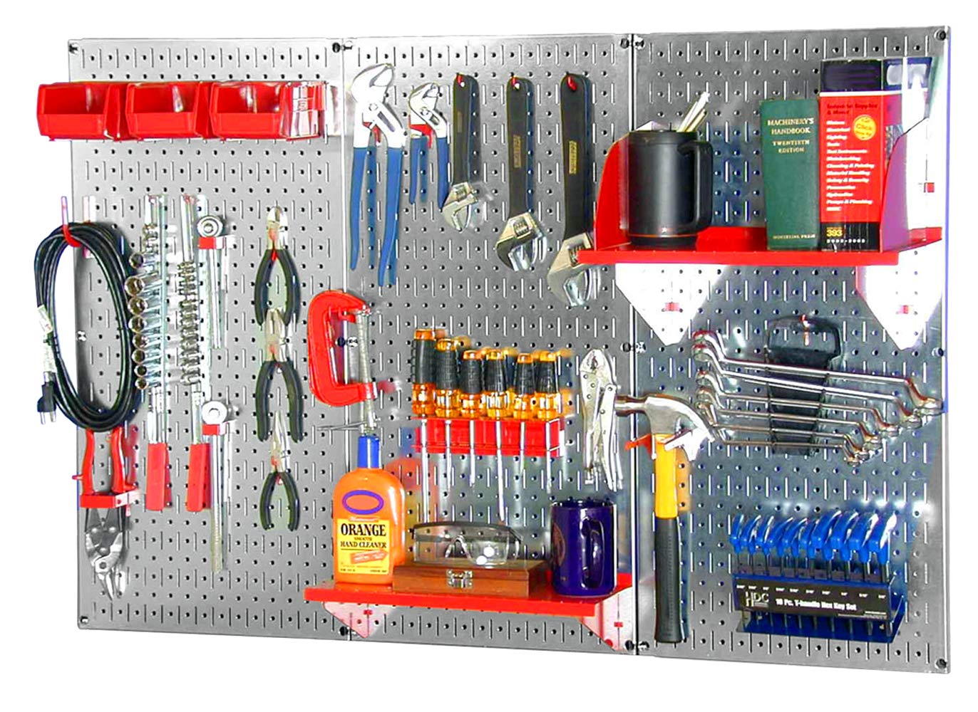 Banco da Lavoro Parete Controllo Standard Metal Pegboard