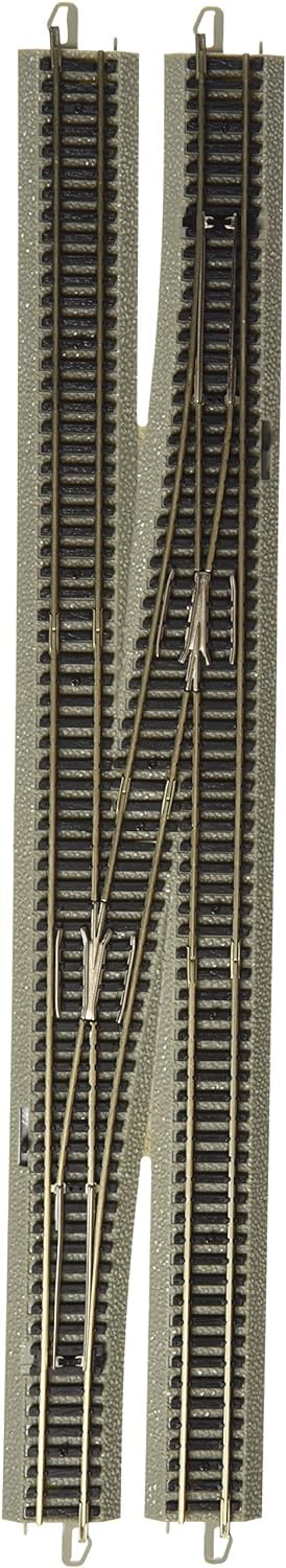 Bachmann Industries E-Z Track 6 Single Crossover Turnout – Right (1/Card) N Scale