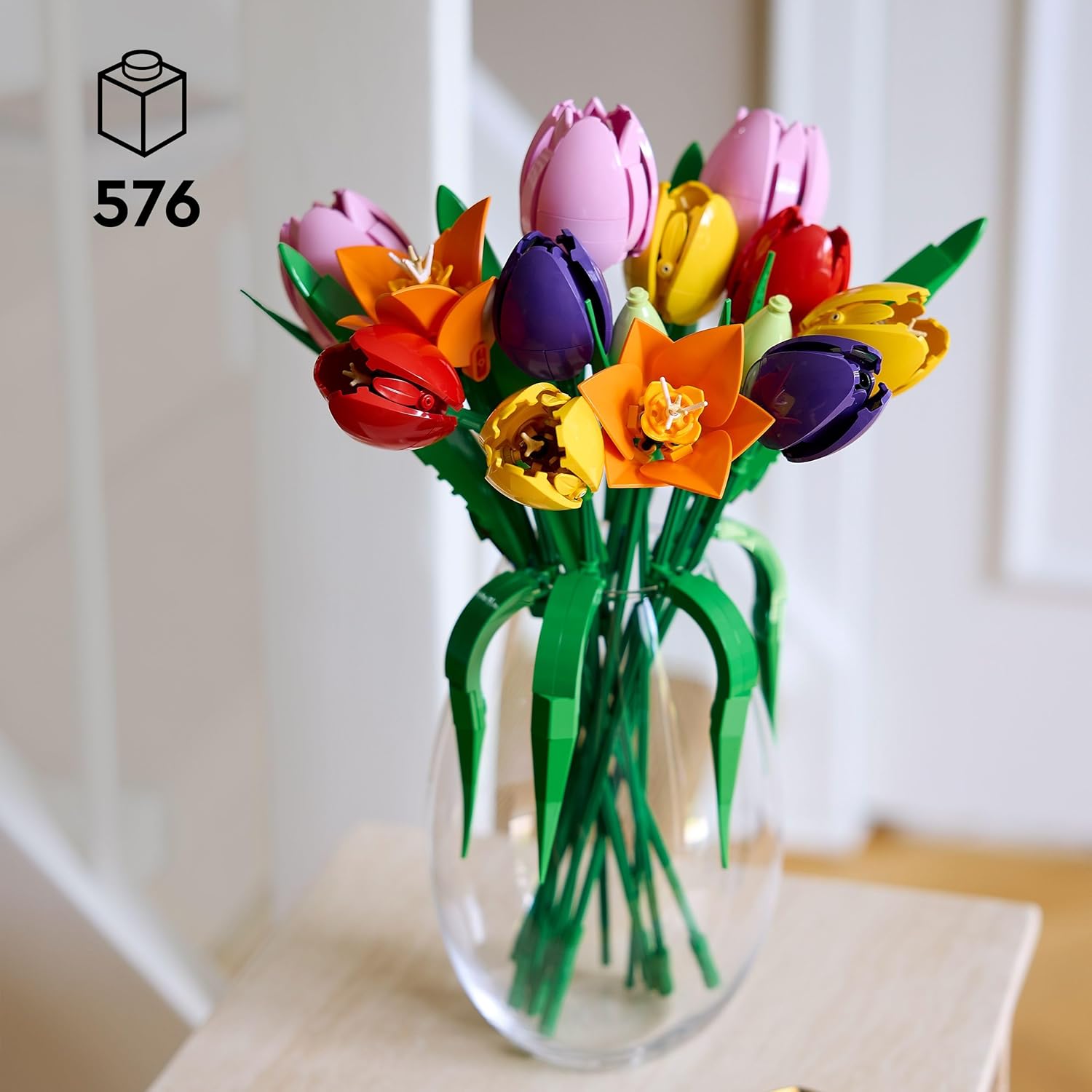 Lego Botanicals Bouquet di Tulipani - Fiori Finti 11501 - immagine 2