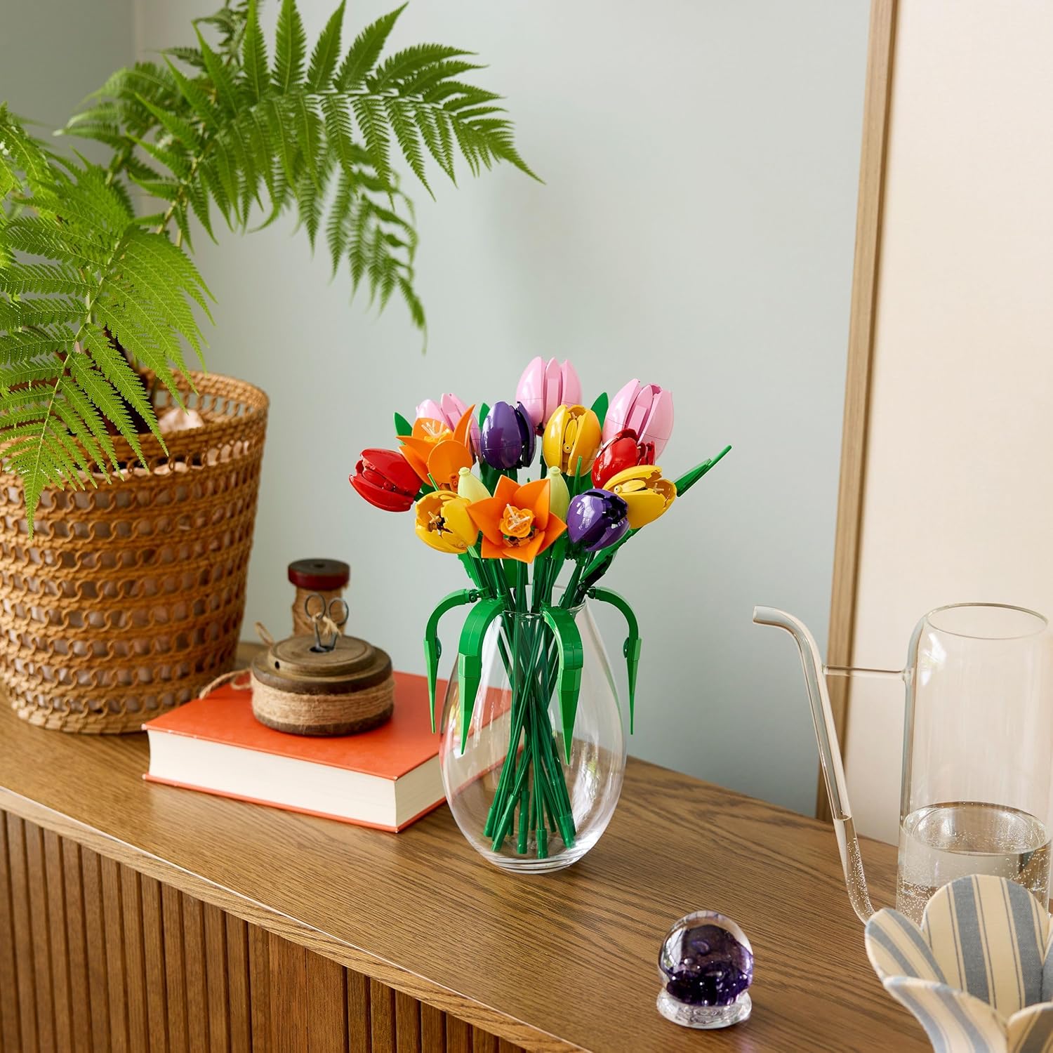 Lego Botanicals Bouquet di Tulipani - Fiori Finti 11501 - immagine 3