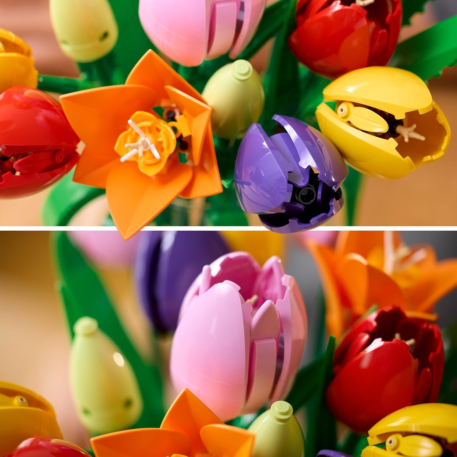 Lego Botanicals Bouquet di Tulipani - Fiori Finti 11501 - immagine 4