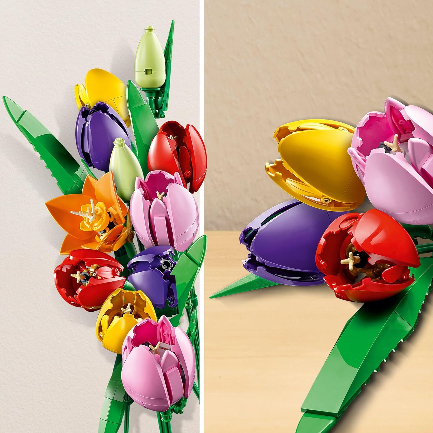 Lego Botanicals Bouquet di Tulipani - Fiori Finti 11501 - immagine 5