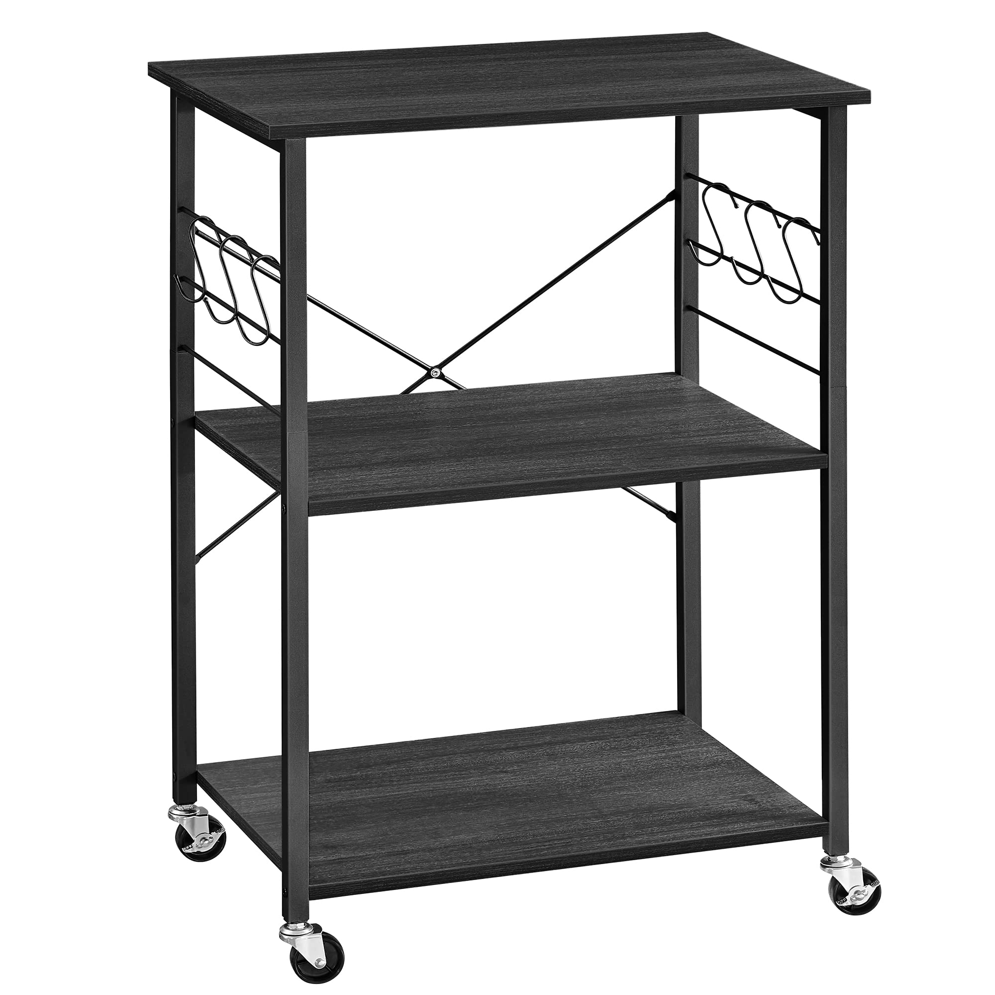 Vasagle Carrello da Cucina con Rotelle 40x60x89cm