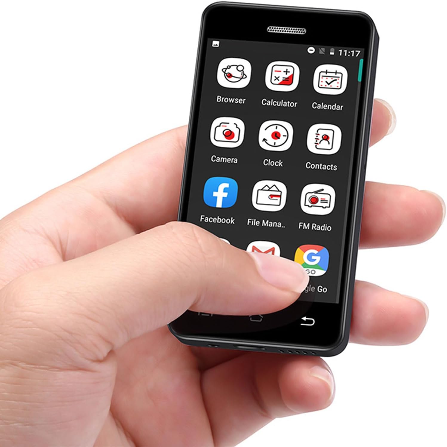 Mini Telefono 3G S9Pro-nero - Smartphone Android 8.1 - immagine 1