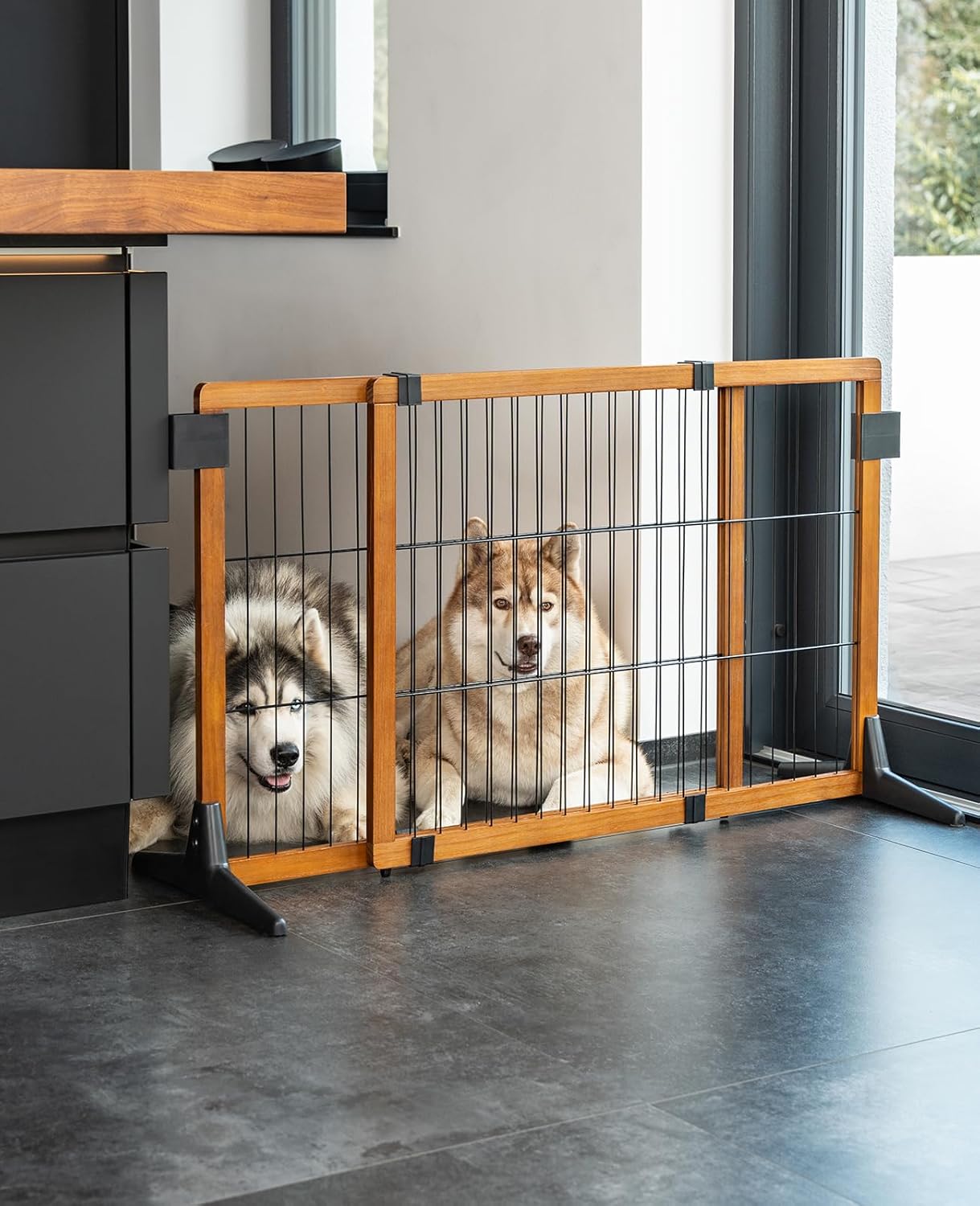 Lionto Cancelletto Cani - Barriera Protettiva 70cm - immagine 2