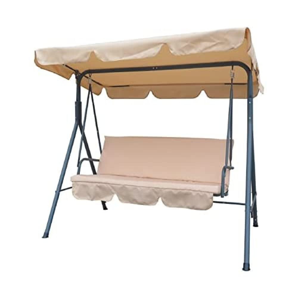 Linea Garden Friend Dondolo Linear in Acciaio, Beige