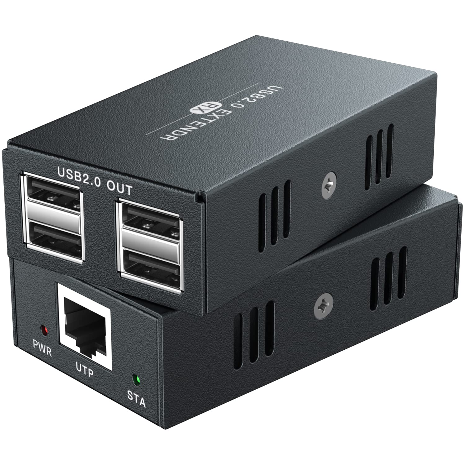 Estensore USB 4 USB2.0 su Ethernet 50m