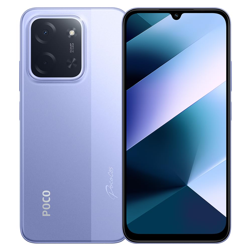 Xiaomi POCO C85 Smartphone 6.9" 120Hz 6GB+128GB, Viola