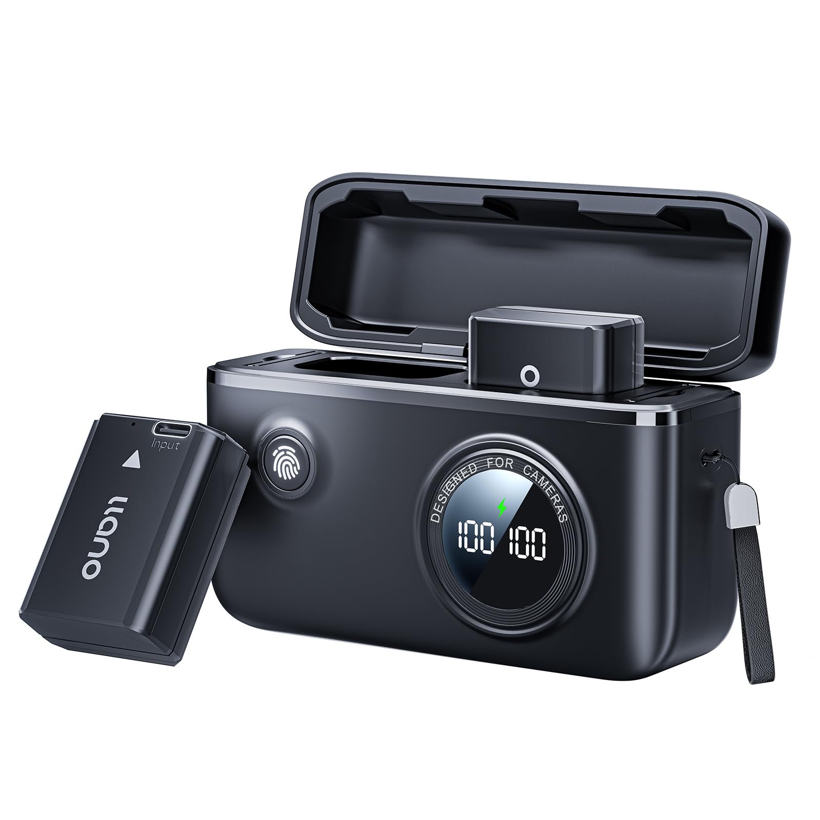 Llano NP-FW50 - Kit Batteria e Caricabatteria (2 pezzi)