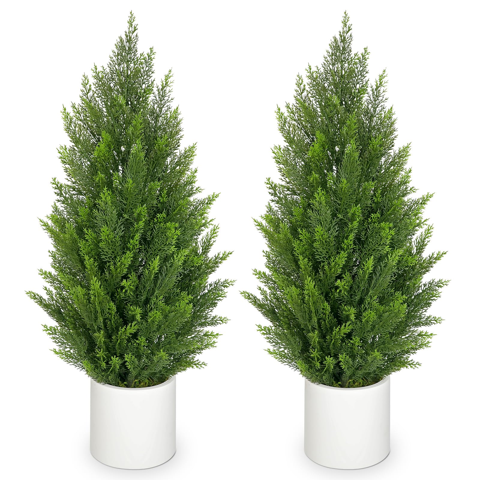 Hollyone 2 Cipressi Artificiali 90cm