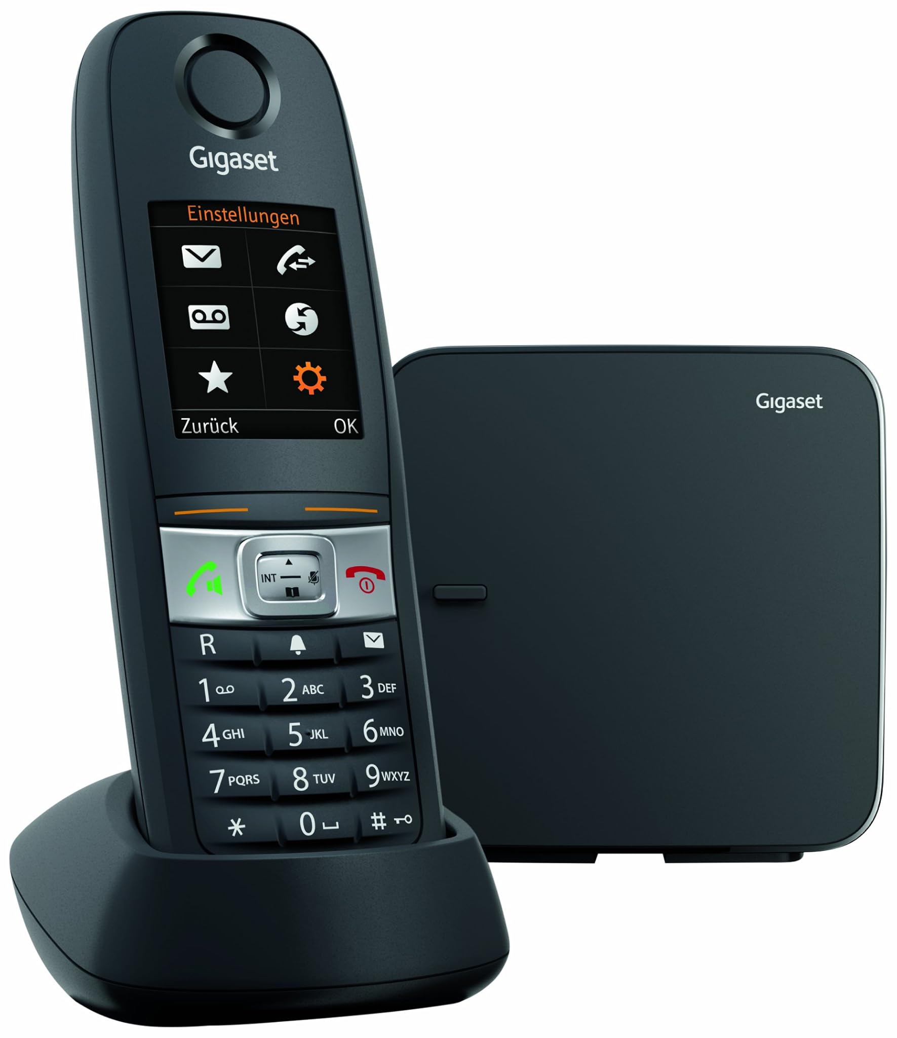 Gigaset E630 Telefono Cordless, Nero