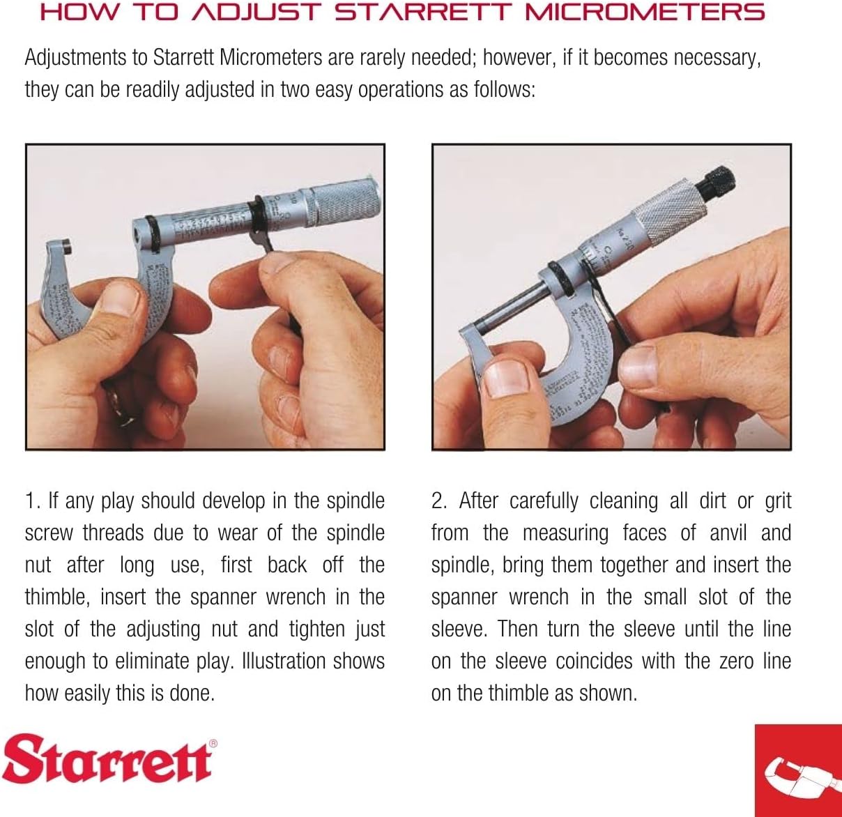 Starrett 436.1XRL-1 - Micrometro per Esterni - immagine 4