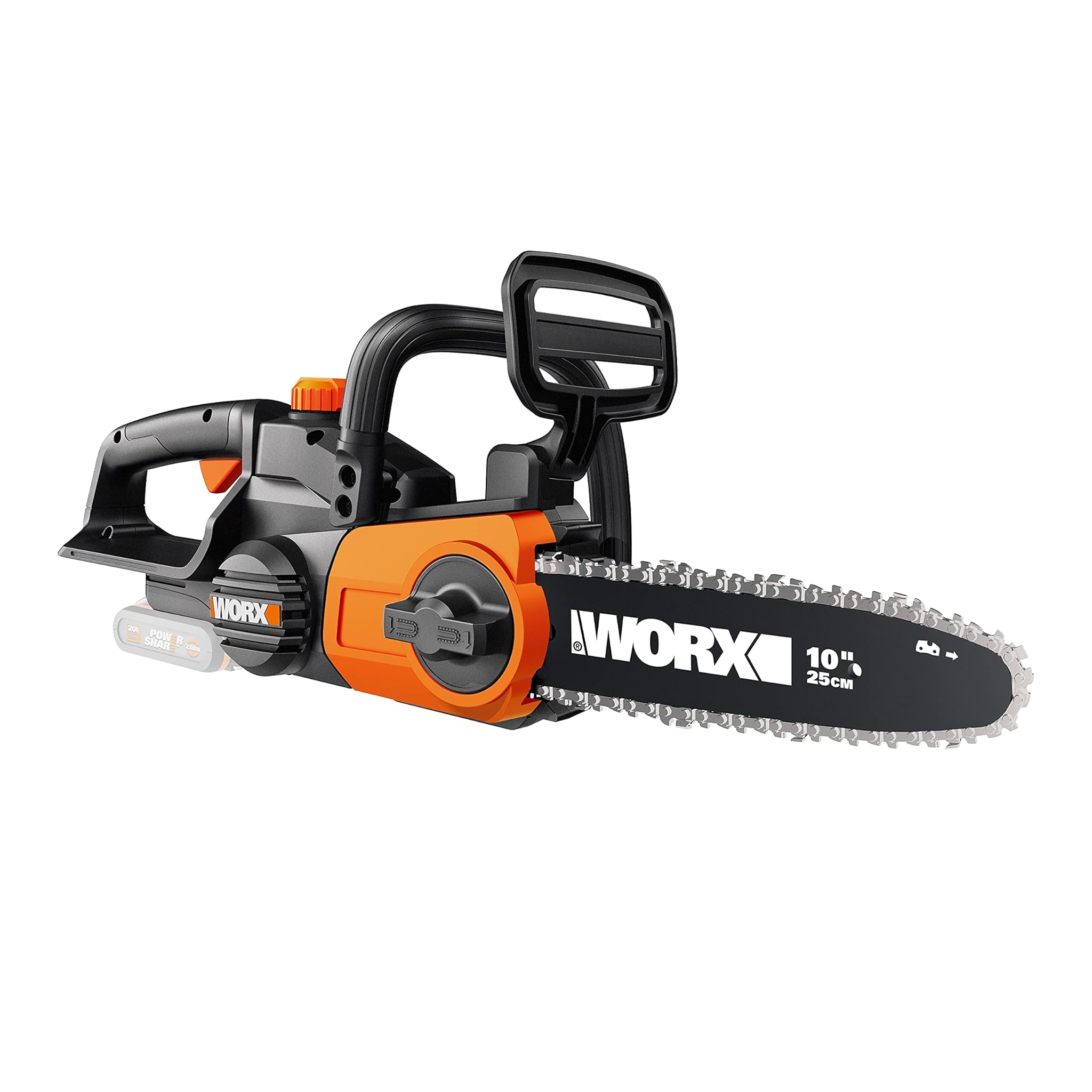 Worx WG322E.9 Elettrosega a Batteria 20V, Diam. 25