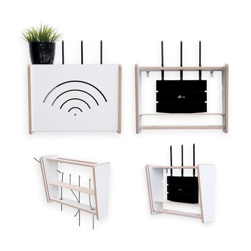 Moe Uhane Router Cabinet - Scaffale WLAN