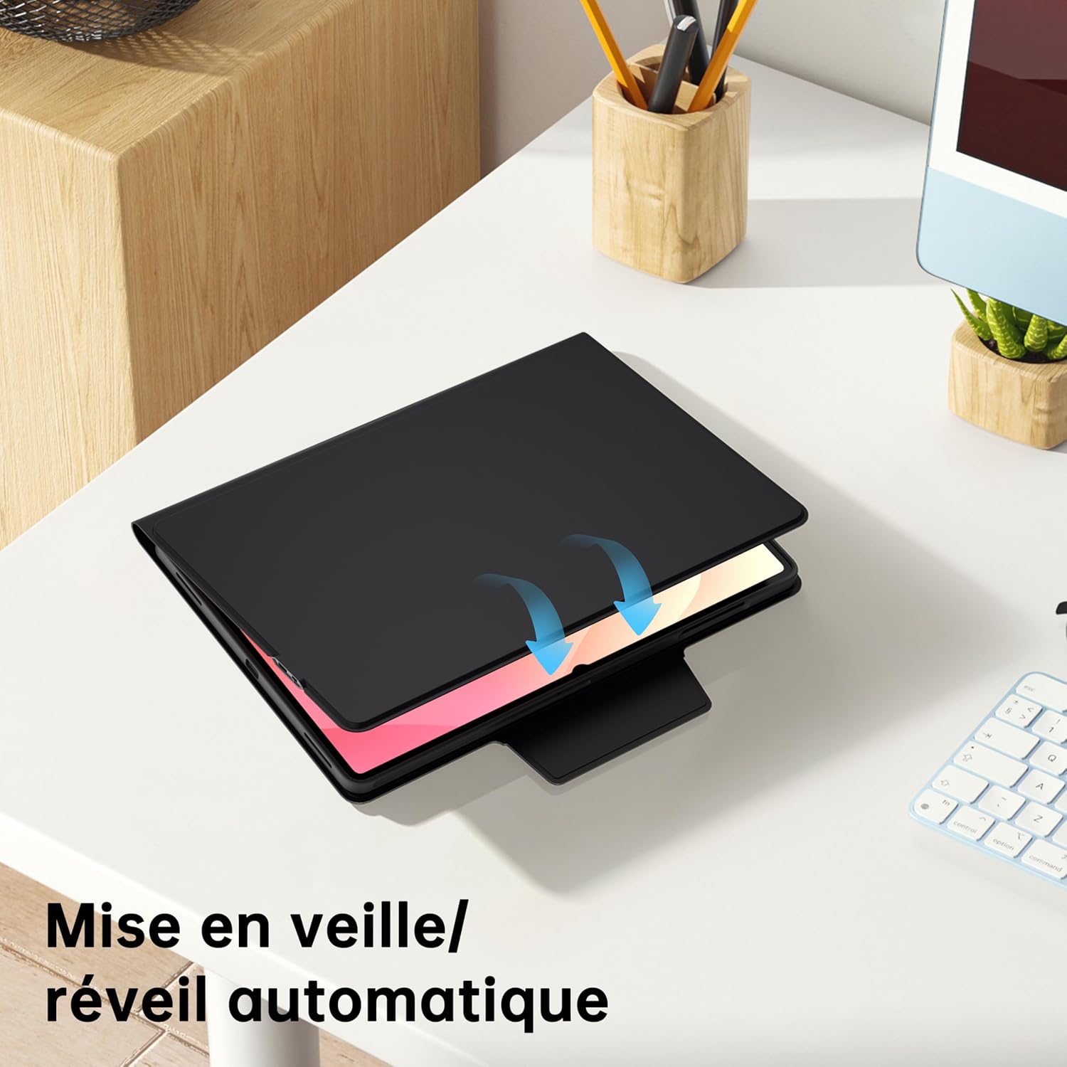 Tastiera AZERTY per Samsung Galaxy Tab Ultra 14.6", Nero - immagine 8