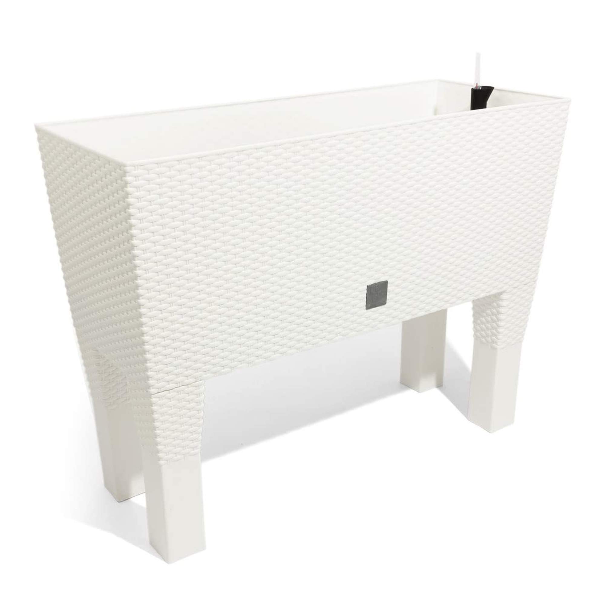 Fioriera Vaso Da Fiori Resistenre ai Raggi UV Aletzza 65cm (Bianco)