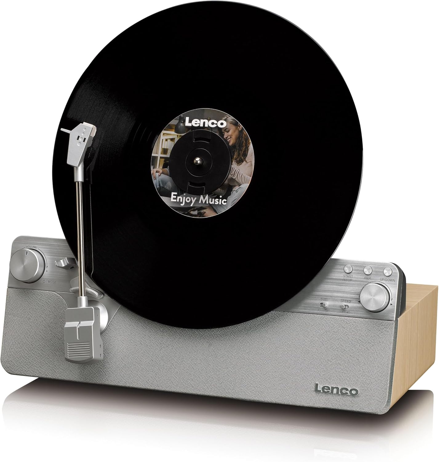 Lenco LSA-071SI - Giradischi Verticale Automatico, Argento - immagine 6