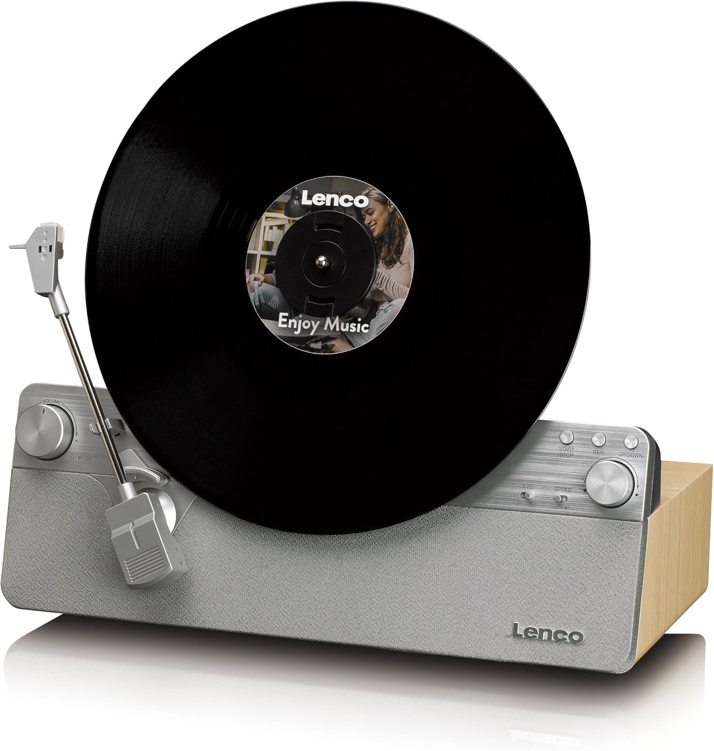 Lenco LSA-071SI - Giradischi Verticale Automatico, Argento - immagine 7