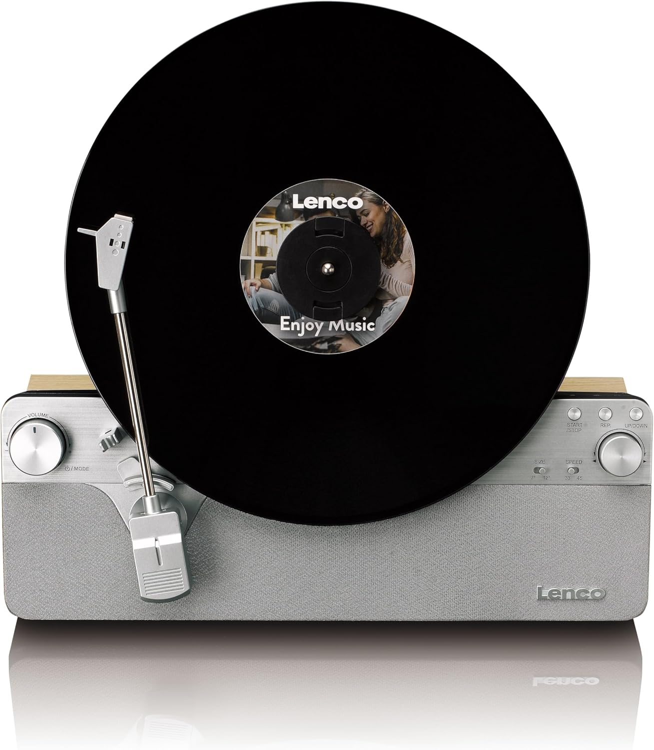 Lenco LSA-071SI - Giradischi Verticale Automatico, Argento - immagine 8