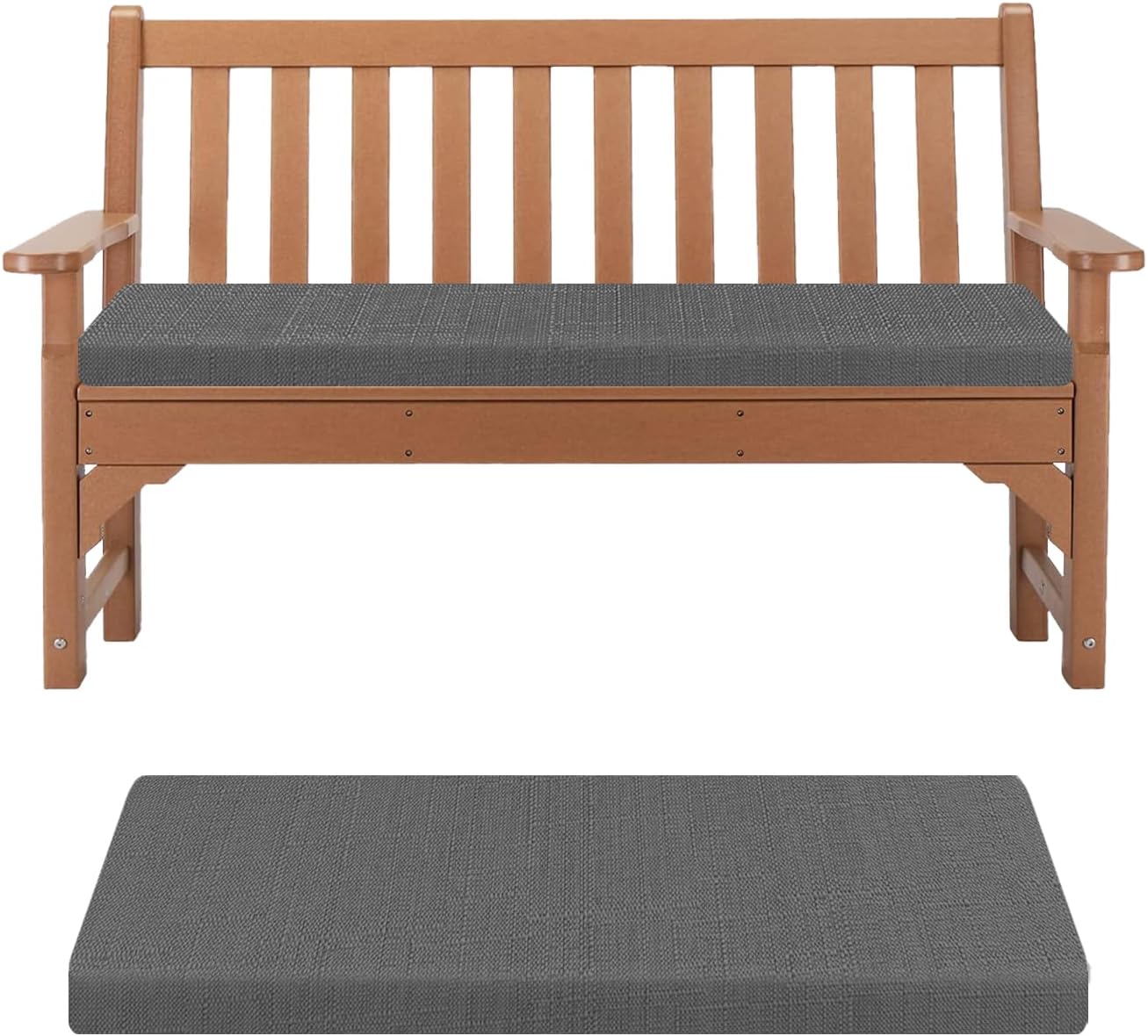 Kimgull Cuscino per Panca in Spugna 150x40x5cm