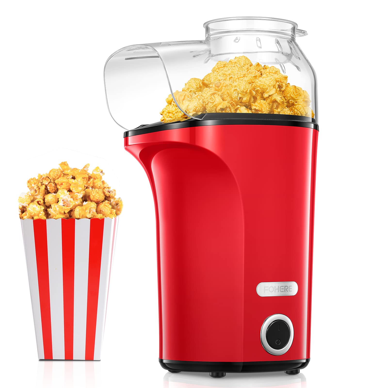 Macchina Popcorn 1400W Aria Calda 4L