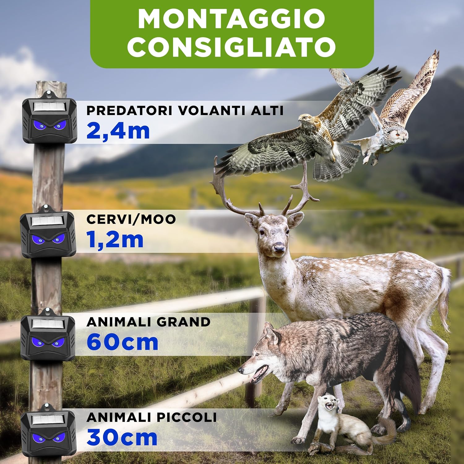 IsotronicO - Repellente Solare per Animali Selvatici - immagine 3