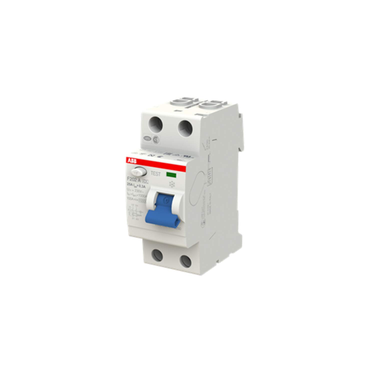 ABB F202 A 40A 300MA INTERR.DIFFERENZ. PURO 2P White