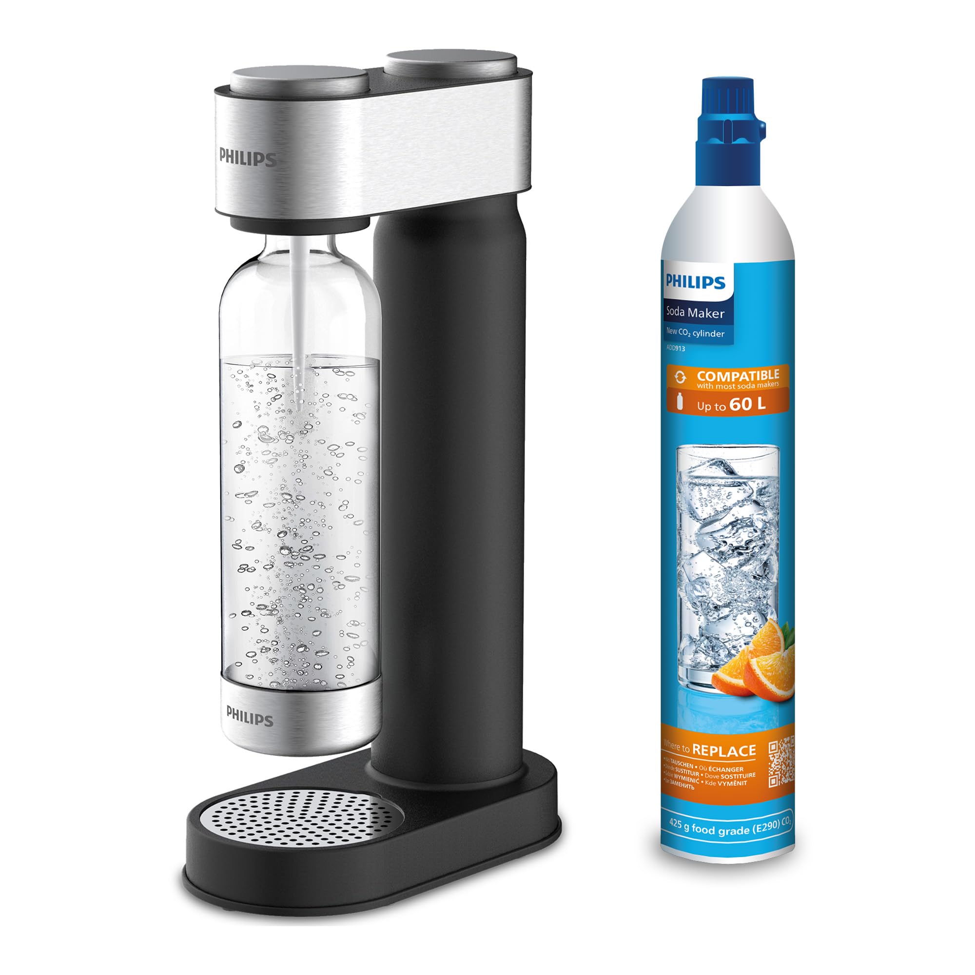 Philips Gasatore per acqua, Nero
