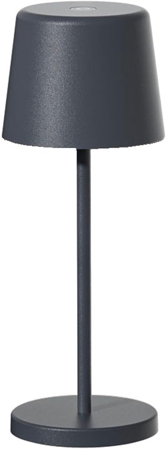 Mini Lampada da Tavolo Touch Wireless LED Grigia - immagine 1