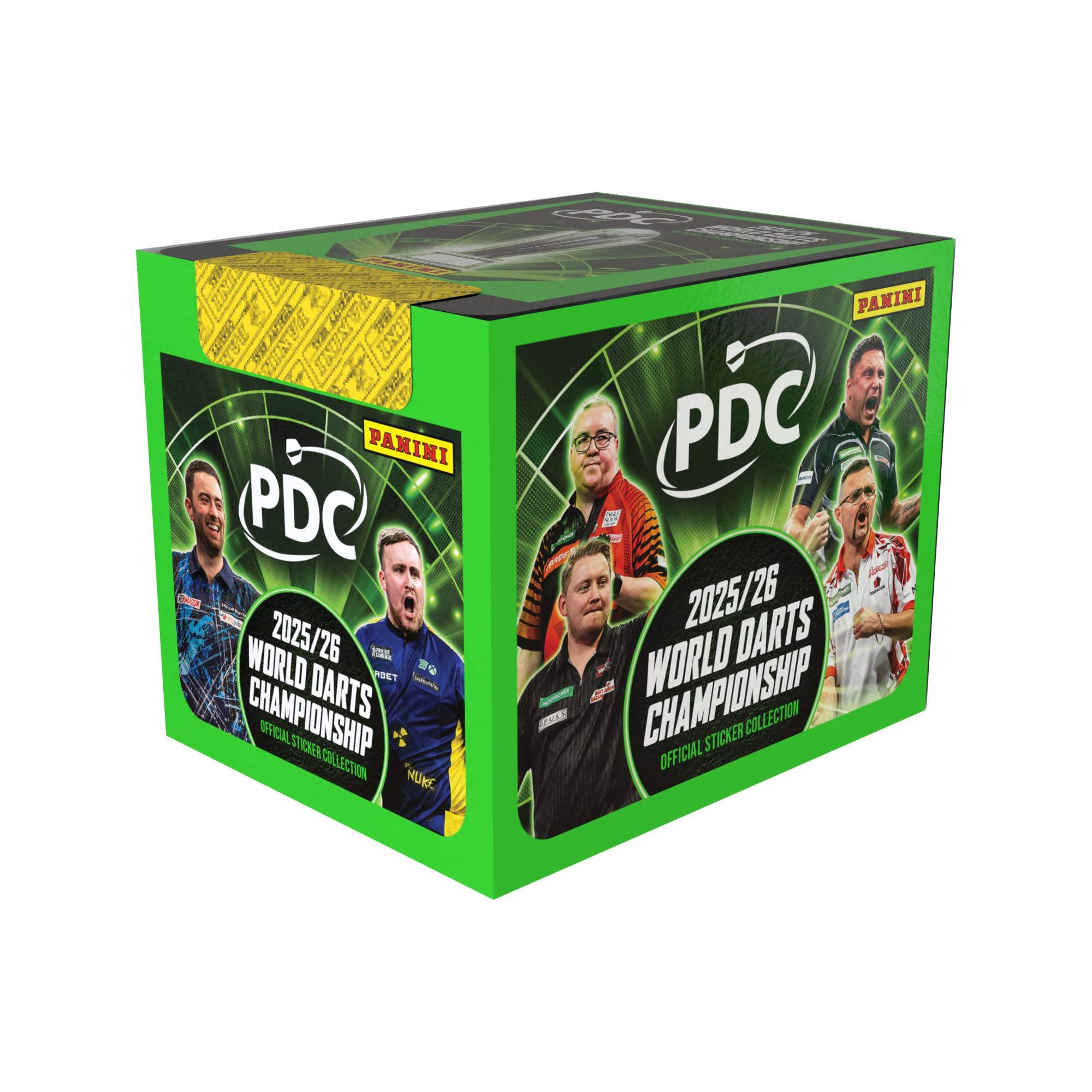Collezione di adesivi World Darts Championship, confezione da 36
