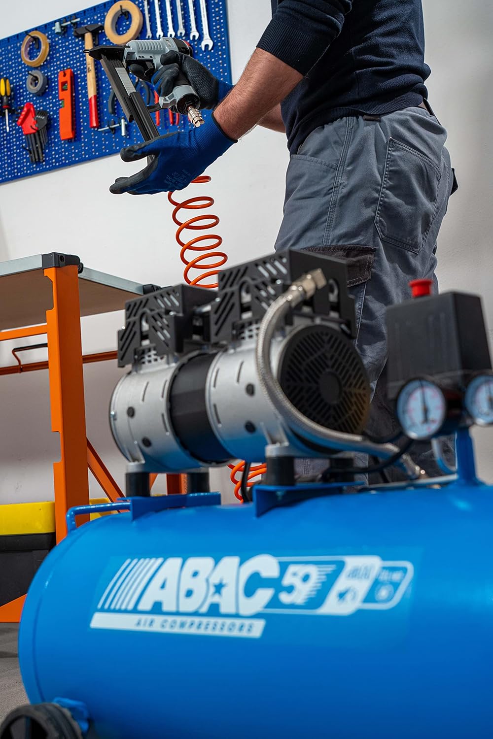 Abac Chiodatrice Combinata Pneumatica G-301 - immagine 7