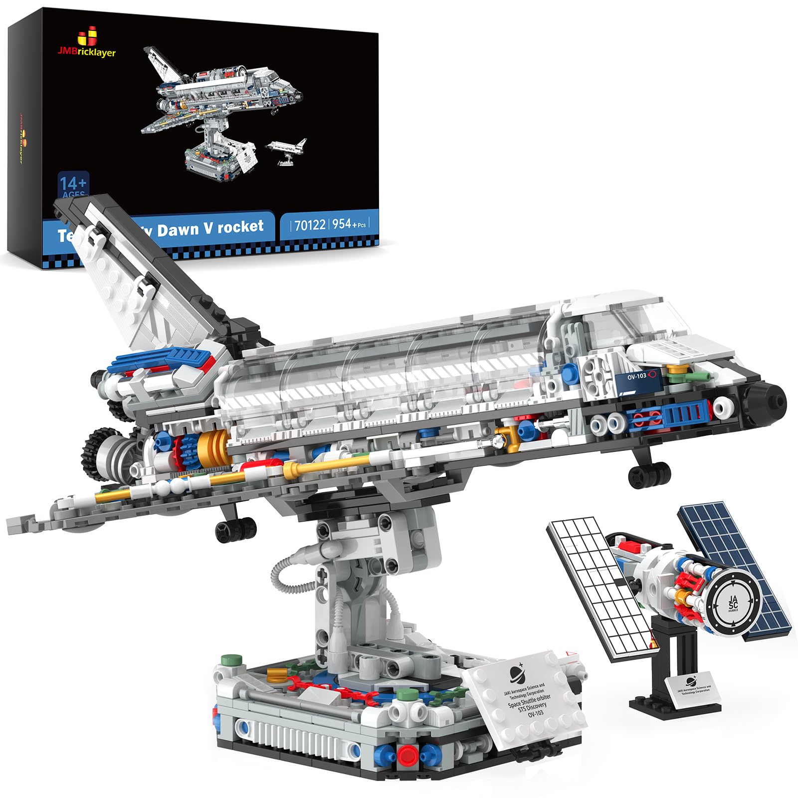 Jmbricklayer Technik Space Shuttle 70122 - Blocchi di Costruzione