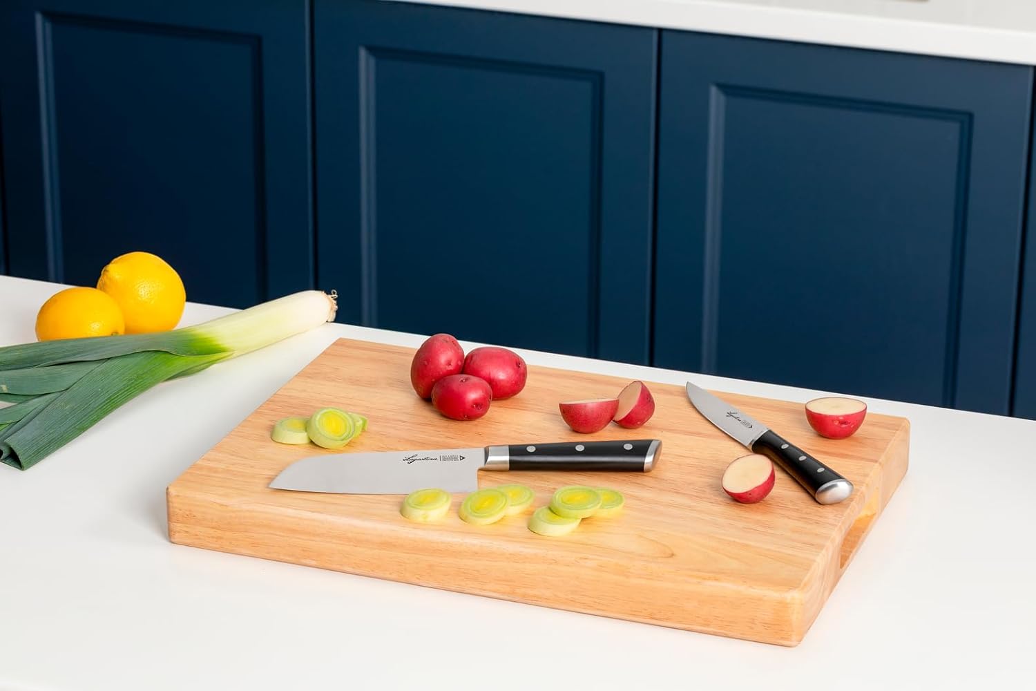 Lagostina Iceforce - Set 5 Coltelli da Cucina con Ceppo - immagine 5