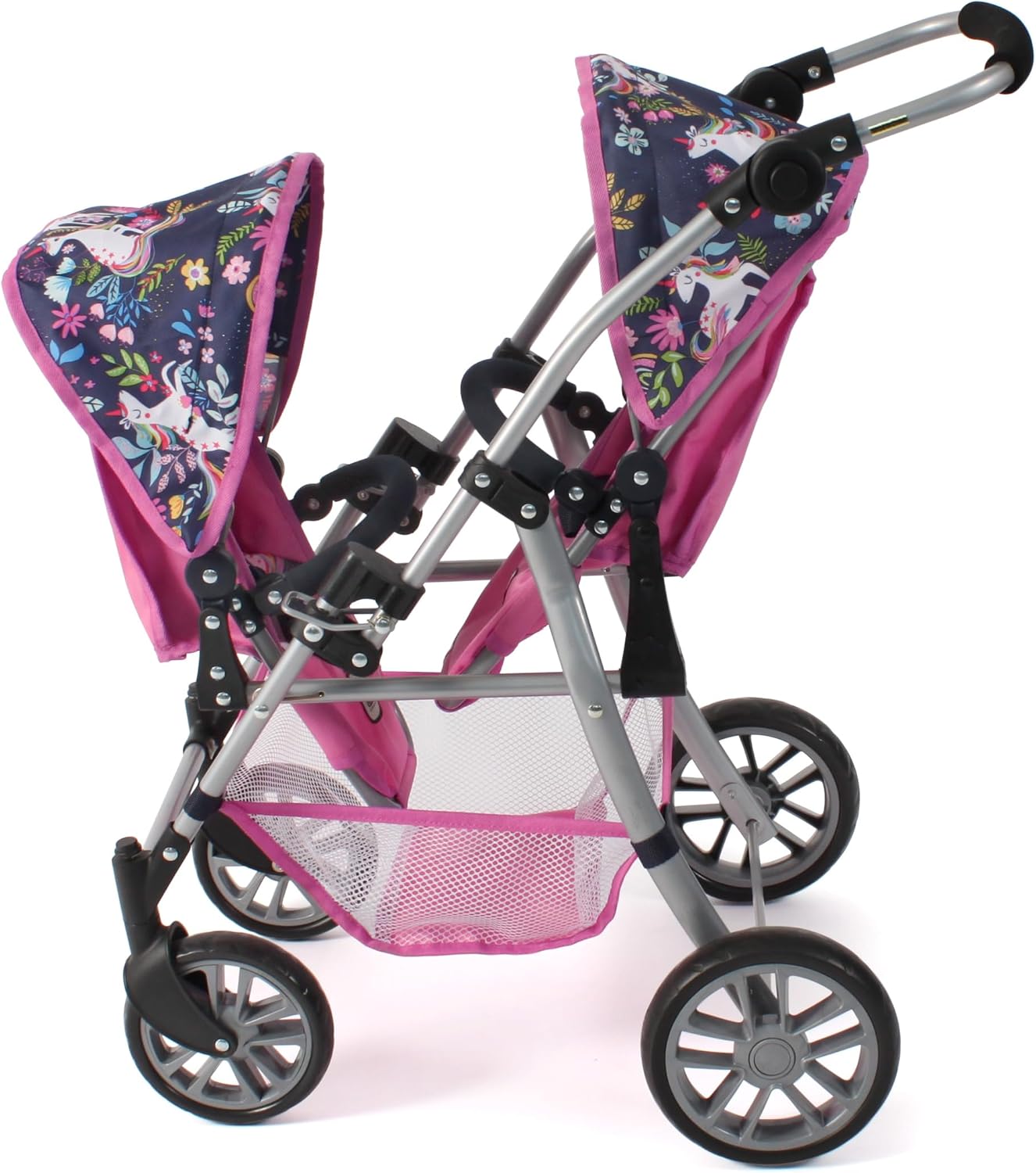 Bayer Chic 2000 Twinny - Passeggino Gemellare per Bambole - immagine 2