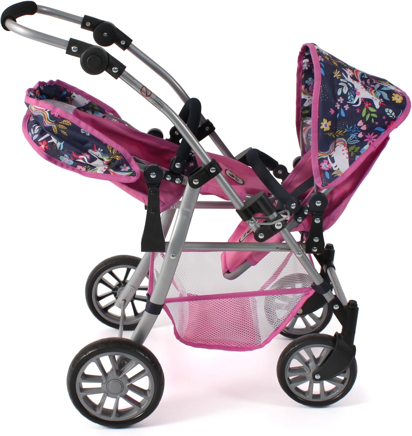 Bayer Chic 2000 Twinny - Passeggino Gemellare per Bambole - immagine 3