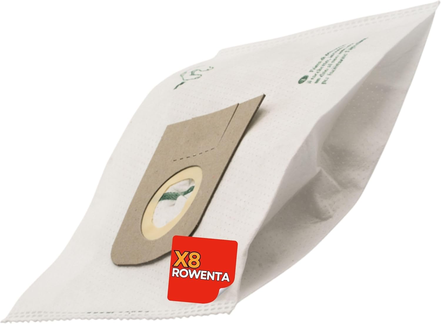 8 Sacchetti Aspirapolvere Rowenta Compatibili - Modello RW20 TNT - immagine 1