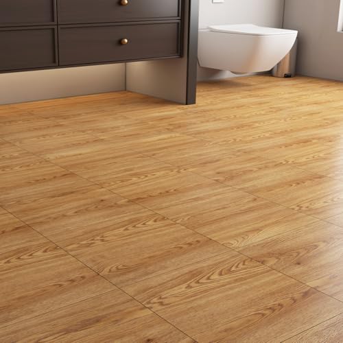 Yenhome 35 Pezzi Piastrelle Adesive Pavimento Effetto Legno