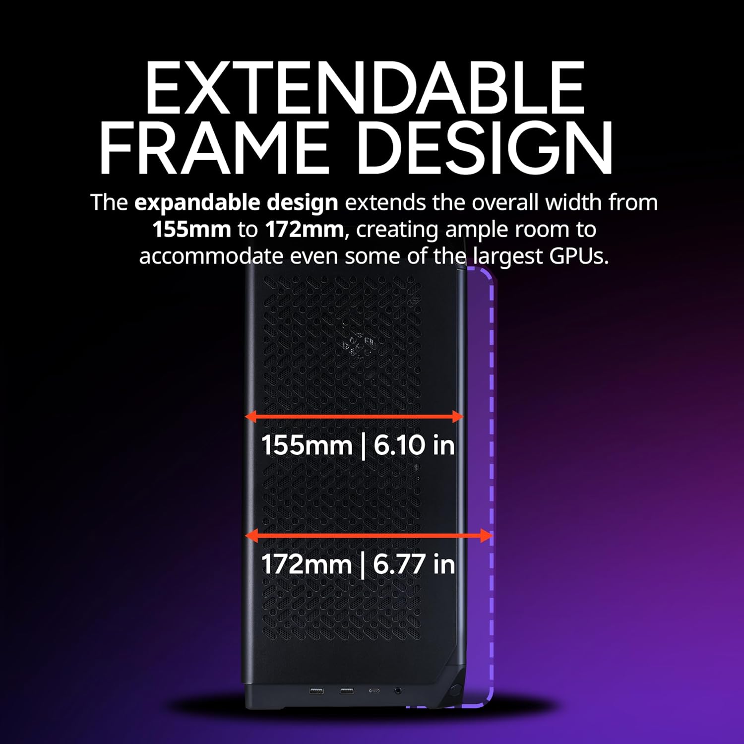 Cooler Master NCORE 100 Air Mini-ITX PC Tower Case - immagine 3