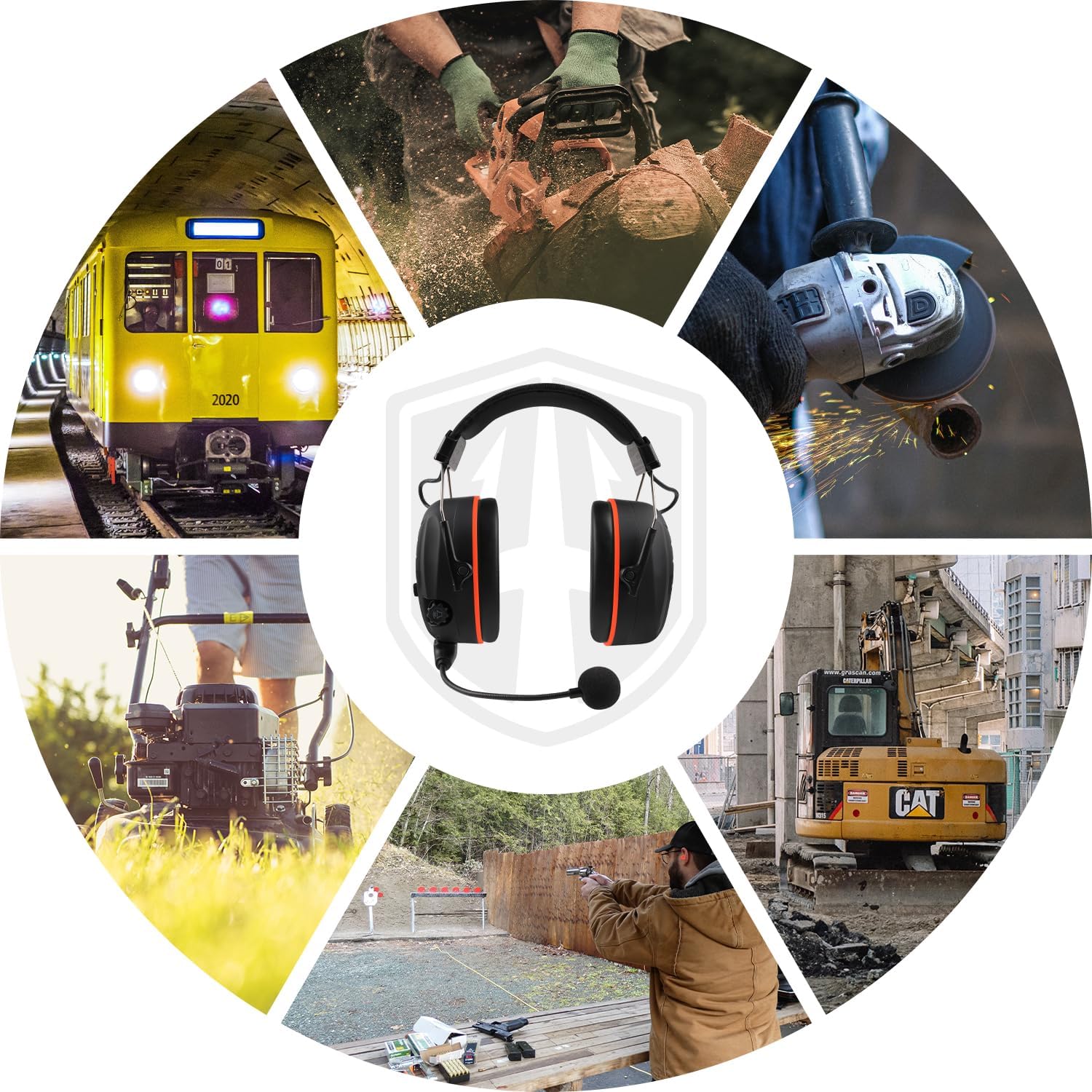 GREEN DEVIL Shield LD - Cuffie Protezione Udito - immagine 6