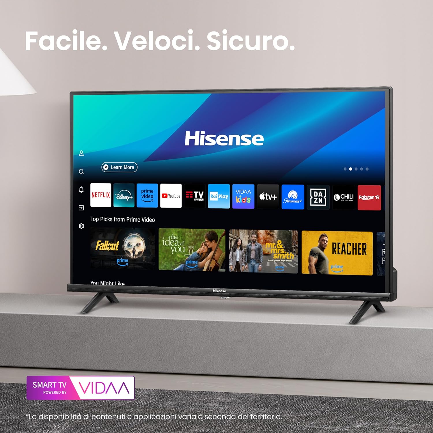 Hisense TV 32" HD Ready 2025 32E41QT - immagine 13