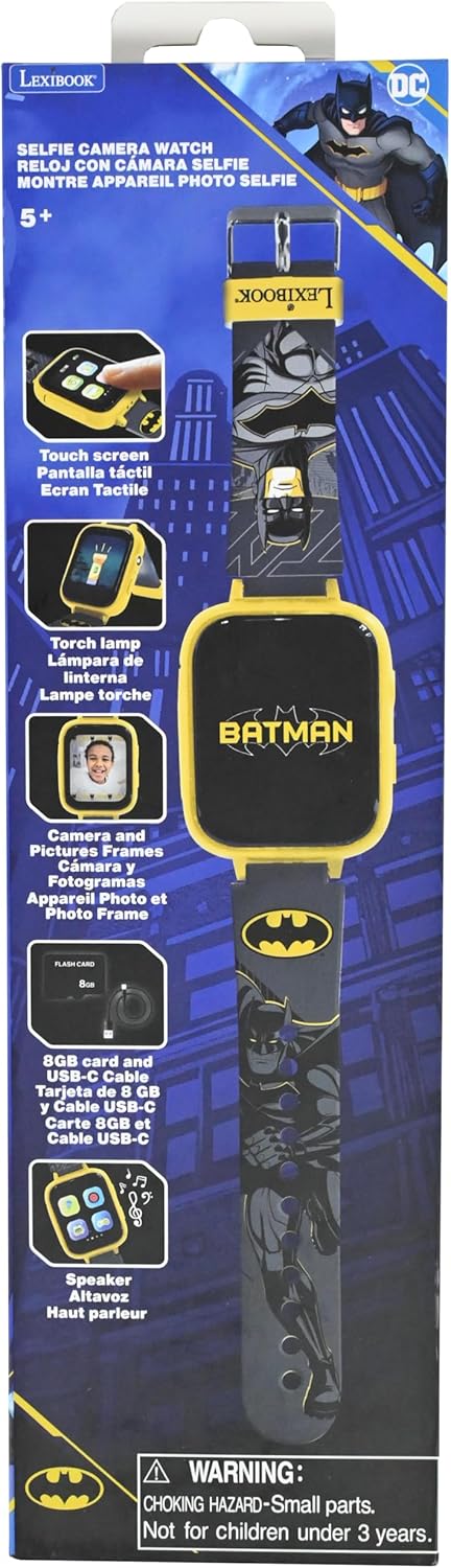 Lexibook Batman - Orologio Selfie Touch Screen HD - immagine 5