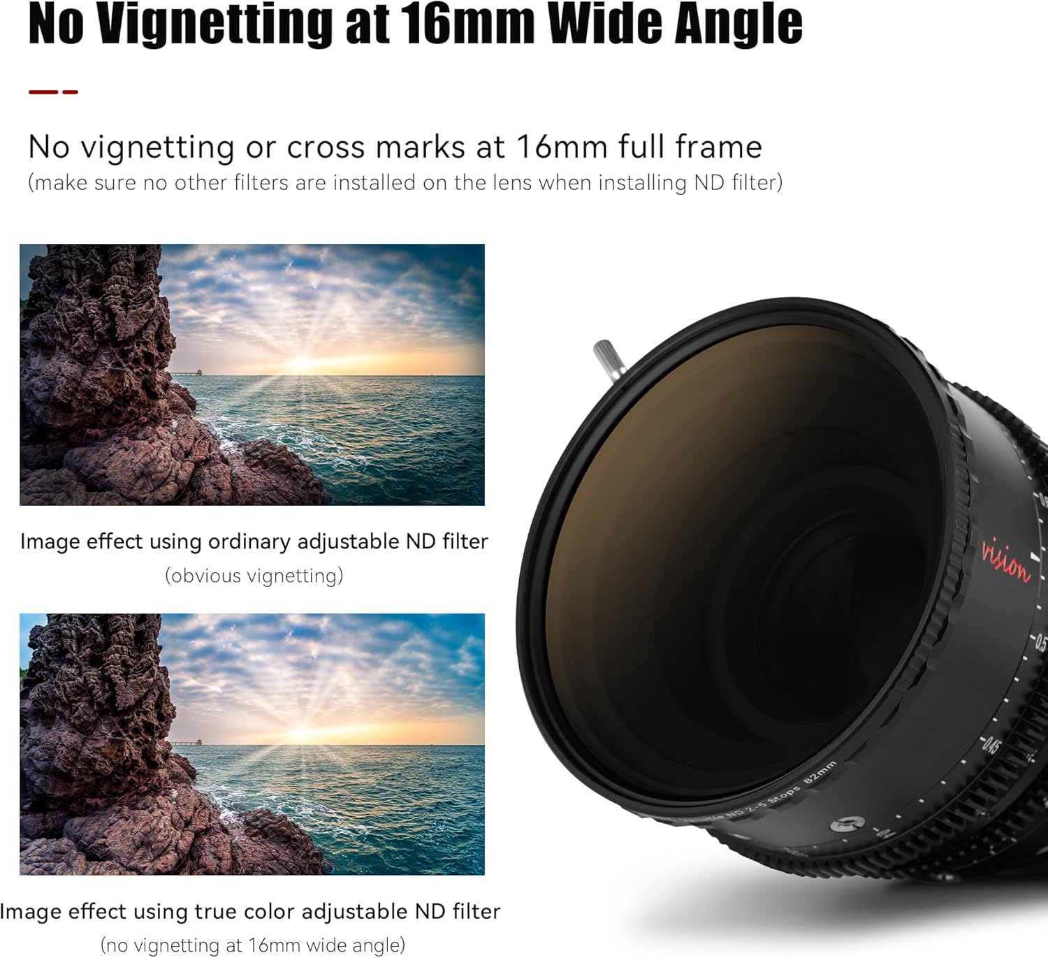 7artisans True Color VND Filtro a Densità Neutra Regolabile - immagine 6